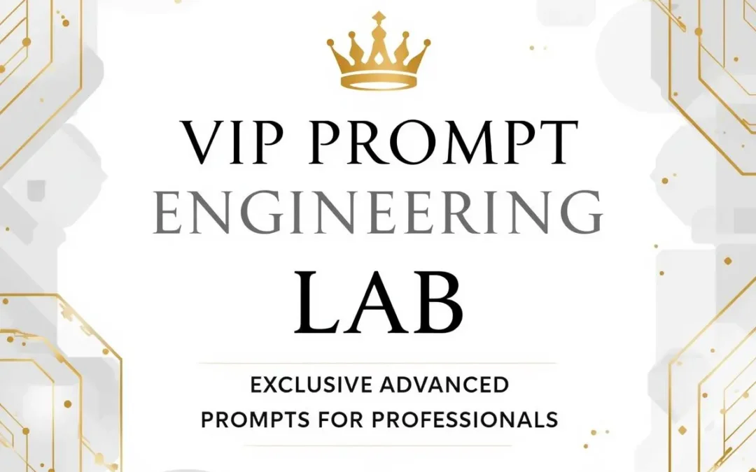 VIP Prompt Engineering Lab – Exclusive Lifetime Access AI Course by Ascend AI Lab